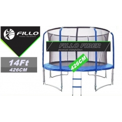 trampolina fillo fiber 14ft 426cm z ringiem
